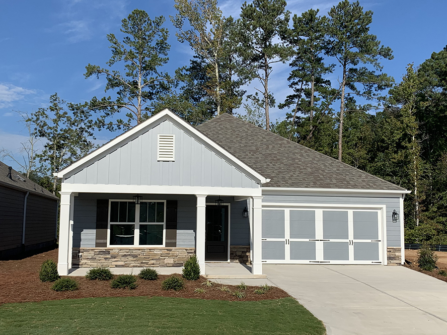 Harrison elevation of the available home at Echols Farm in Hiram, Ga.